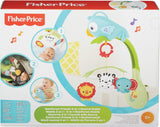 Fisher-Price-Giostrina Dolce Arcobaleno per Culla Fianco Letto, Unità Rilassante Da Appoggio E Unità Sonora Da Culla, Compatibile Con Le Culle, Giocattolo per Bambini 0+ Mesi, HBP40