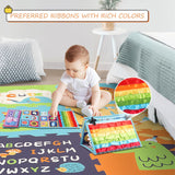 Libro Scoppiettante con Specchio Tummy time