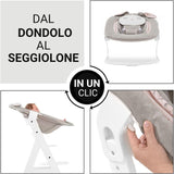 Hauck Seggiolone evelotivo Alpha+ con Sdraietta