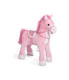 Pink Papaya Cavallo Di Peluche Di 75 Cm Con Suoni