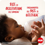 4x NUK Confezione Biberon Perfect Match