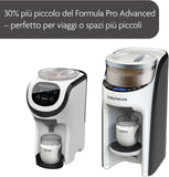 Baby Brezza Formula Pro Mini – Miscelatore per La Preparazione Di Formule per Neonati - Prepara Latte in Polvere - Portatile per I Viaggi - Bianco