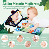 Libro Sensoriale Con Specchio Tummy Time