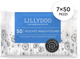 LILLYDOO Salviettine Detergenti 350 Pezzi (7X50)