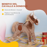 Cavallo a Dondolo in Legno