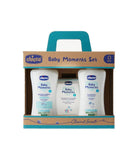 Chicco Baby Moments Set Con Bagno Corpo Shampo Pasta Lenitiva