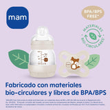 Istruzioni in Lingua Straniera - MAM Biberon Anti-Colic + Ciuccio Start A112 Innovativo Sistema Anti-Colic Brevettato Con Tettarella 0 in Silicone Skinsoft Tm Ultra Morbido per Bambini Dai 0 Mesi