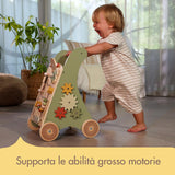 Carrello Primi Passi in Legno Tiny Love Walk behind