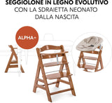 Seggiolone evolutivo Alpha plus Hauck