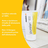 Crema Alla Lanolina per Capezzoli Medela Purelan 100