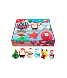 6 Bombe Da Bagno Con Babbo Natale