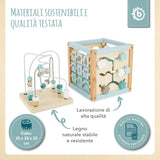 Cubo Multiattivita Legno Montessori