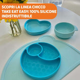 Ciotola in Silicone Con Ventosa Chicco