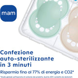 MAM Original Night Ciuccio Luminoso Set Da 2