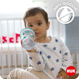 NUK Action Cup Bicchiere Coperchio E Cannuccia Morbida