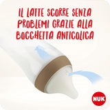 4x NUK Confezione Biberon Perfect Match