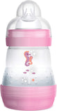 MAM Biberon Easy Start Anticolica, Con Tettarella in Silicone Skinsofttm, 2+ Mesi, 260 Ml, Rosa