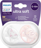 Philips Avent Ultra Soft set di 4 Ciucci