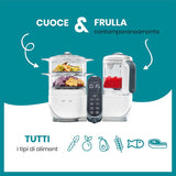 Cuocipappa Multifunzione 6 in 1 Babymoov Nutribaby+