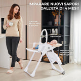 TUMMIE Seggiolone 2 in 1 Kinderkraft