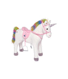 Pink Papaya Cavallo Di Peluche Di 75 Cm Con Suoni