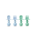 Set 4 Cucchiai E Forchette in Silicone